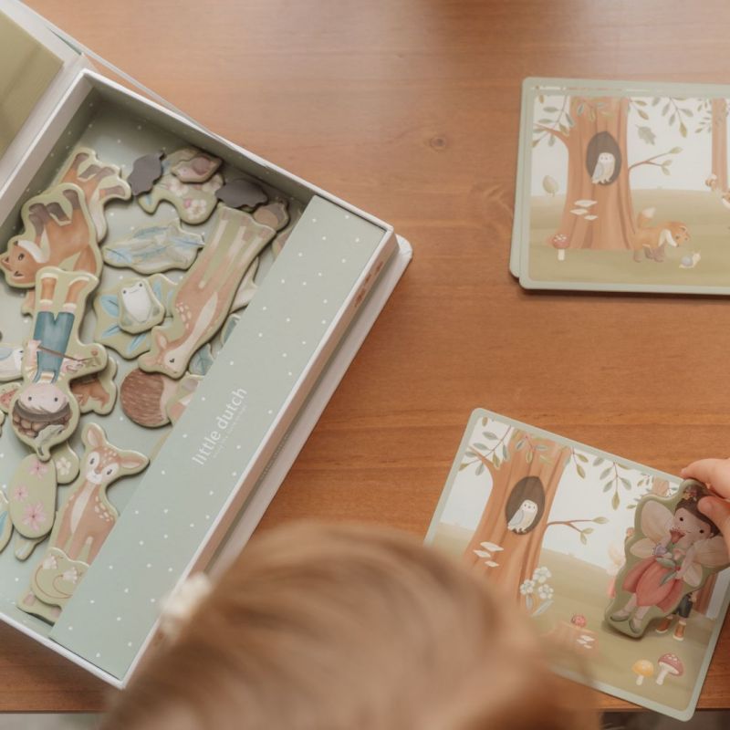 Little Dutch - Gioco magnetico - playboard magnetic - Forest Friends