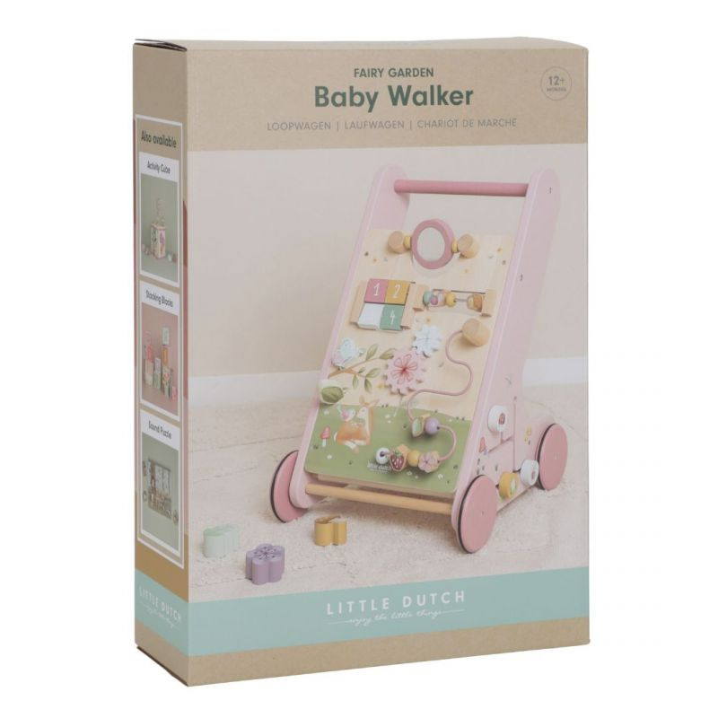 Little Dutch - Baby walker Pirmipassi multi-attività - Fairy Garden