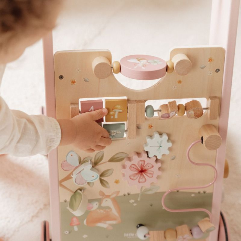Little Dutch - Baby walker Pirmipassi multi-attività - Fairy Garden