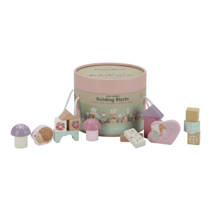 Little Dutch - Building Blocks - blocchi da costruzione in legno - Fairy Garden