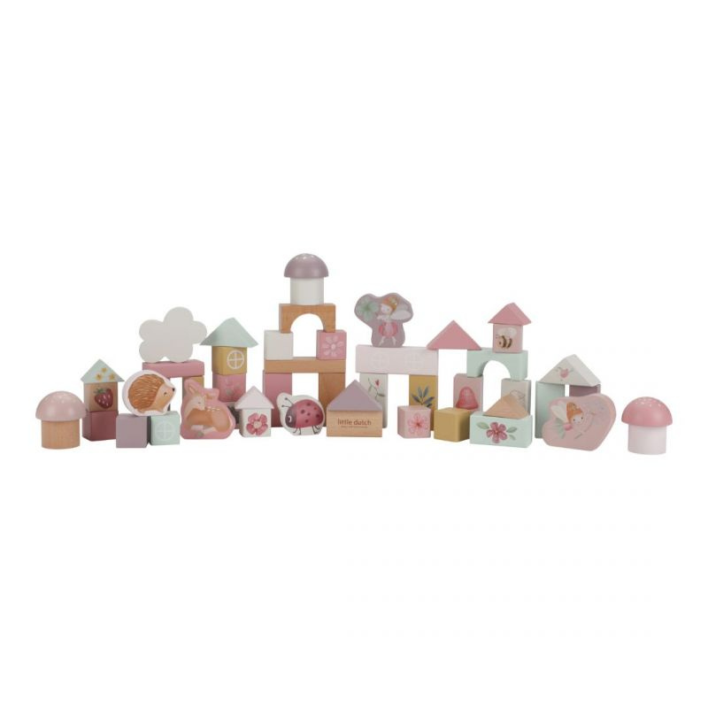 Little Dutch - Building Blocks - blocchi da costruzione in legno - Fairy Garden