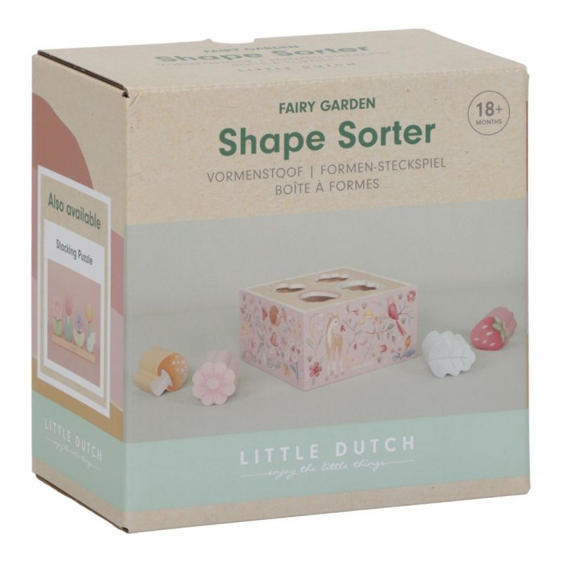 Little Dutch - Cubo con forme ad incastro - Fairy Garden