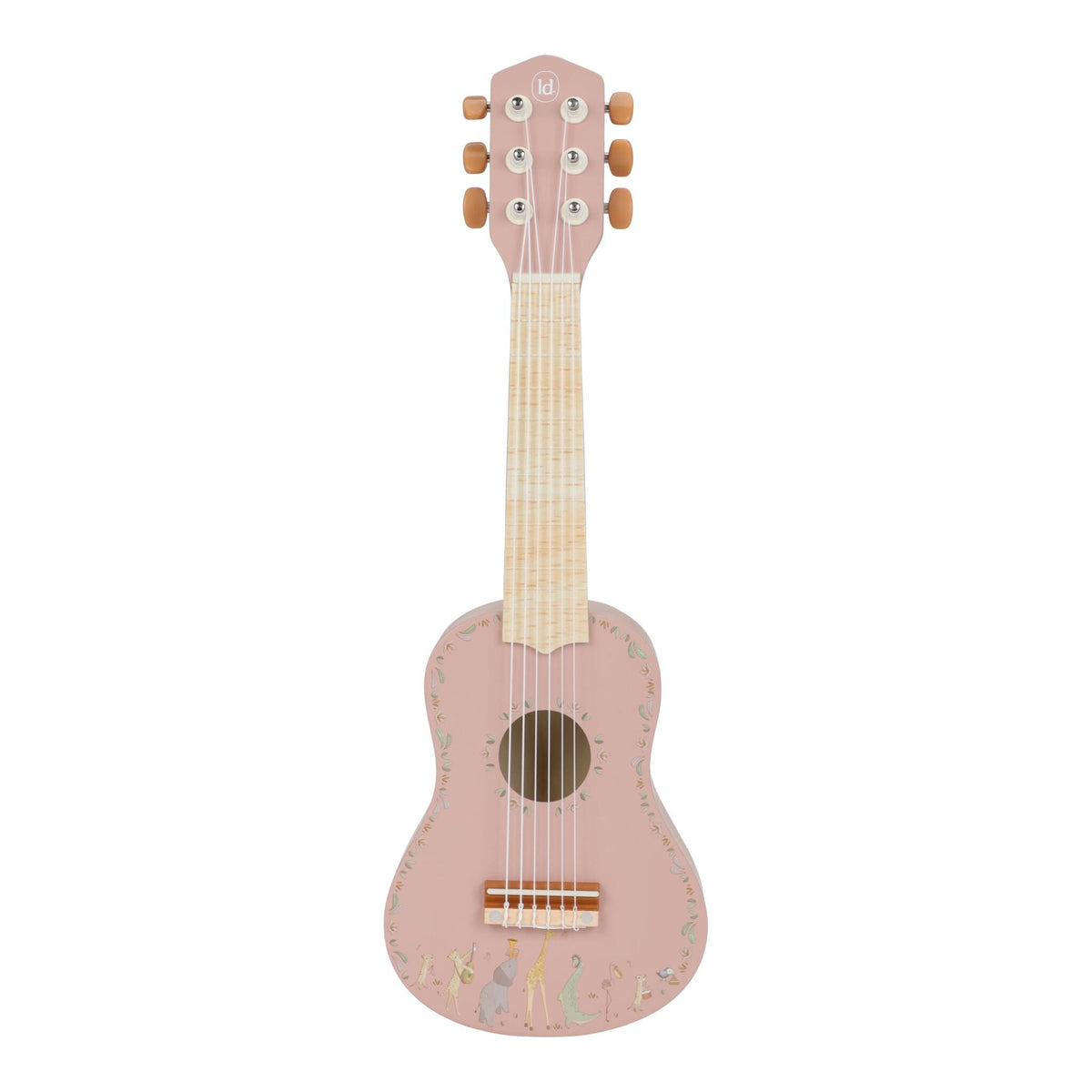 Chitarra in legno Little Dutch rosa, altra foto