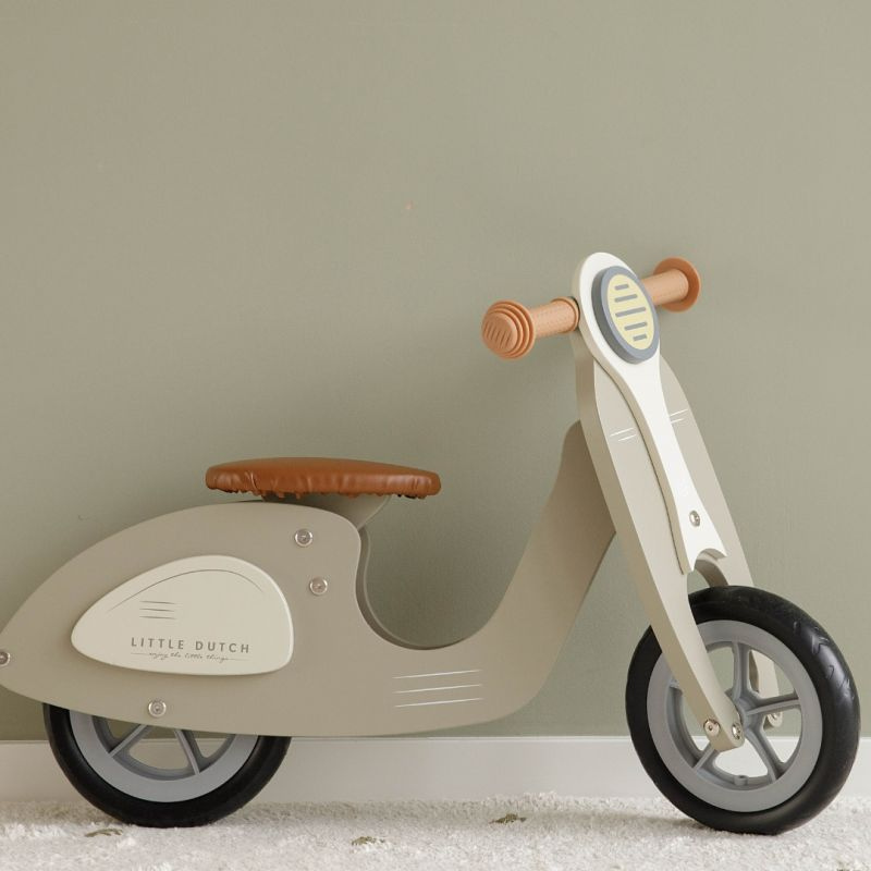 Little Dutch - Vespa Balance Scooter - Olive