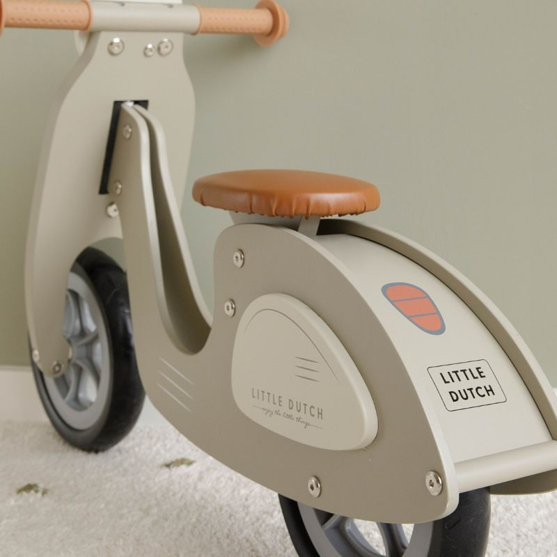 Little Dutch - Vespa Balance Scooter - Olive