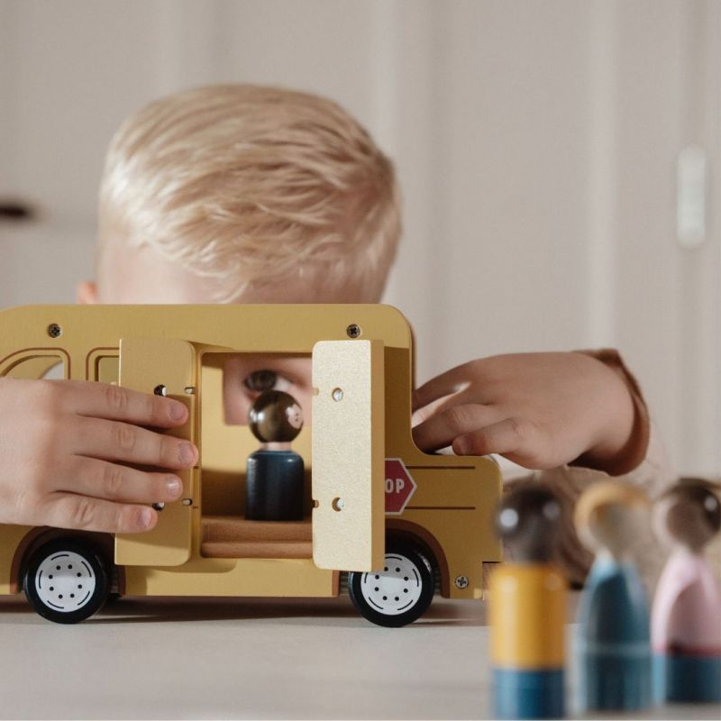 Little Dutch - Scuolabus con Personaggi apribile