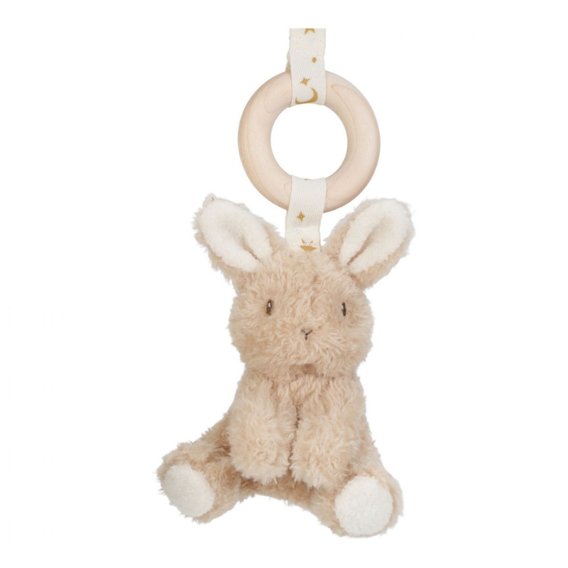 Little Dutch - Palestrina in legno - bianca - Newborn Naturals