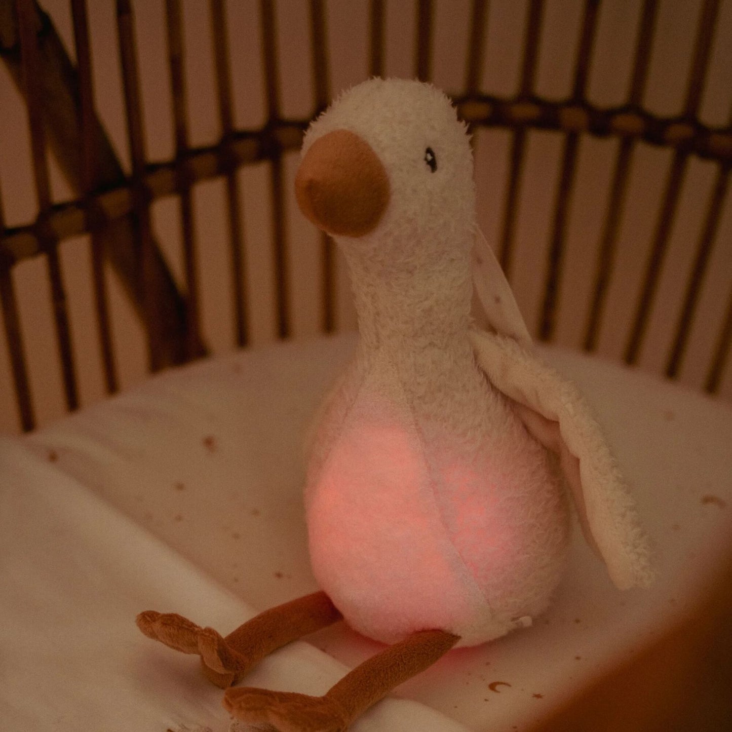Little Dutch - Peluche Luce Notturna con Suoni Baby Goose - Little Goose