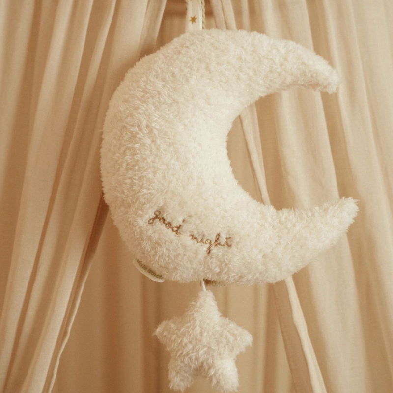 Little Dutch - Carillon - Luna con stella - Newborn Naturals