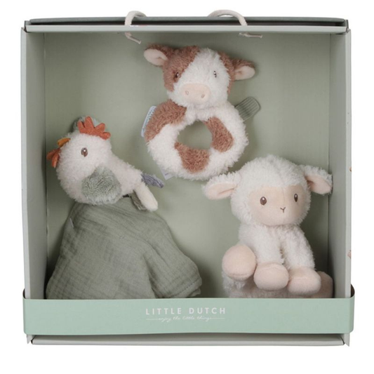 Little Dutch - Gift box Deluxe nascita - Little farm
