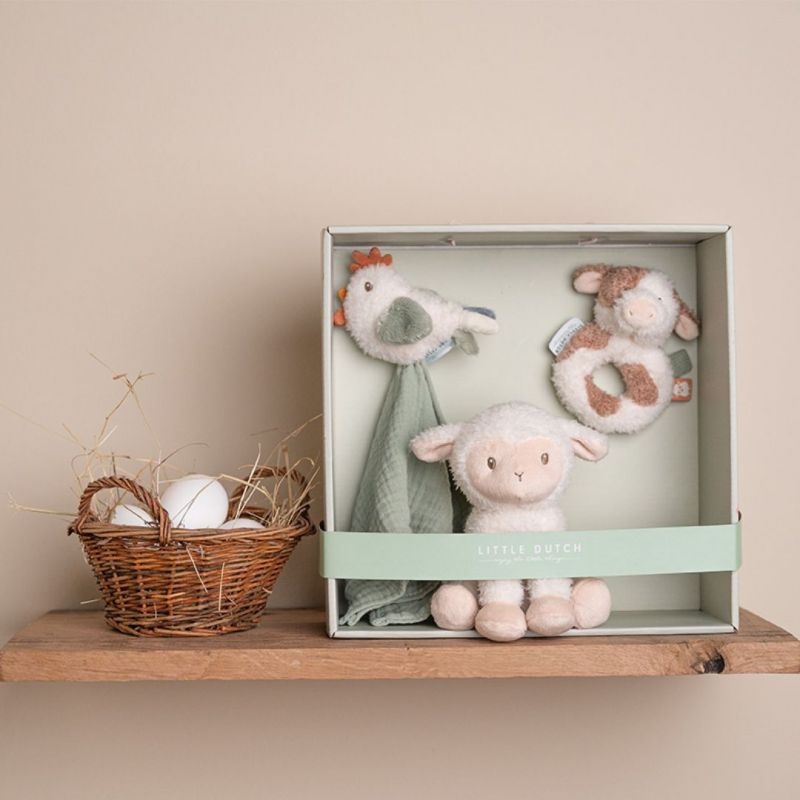 Little Dutch - Gift box Deluxe nascita - Little farm