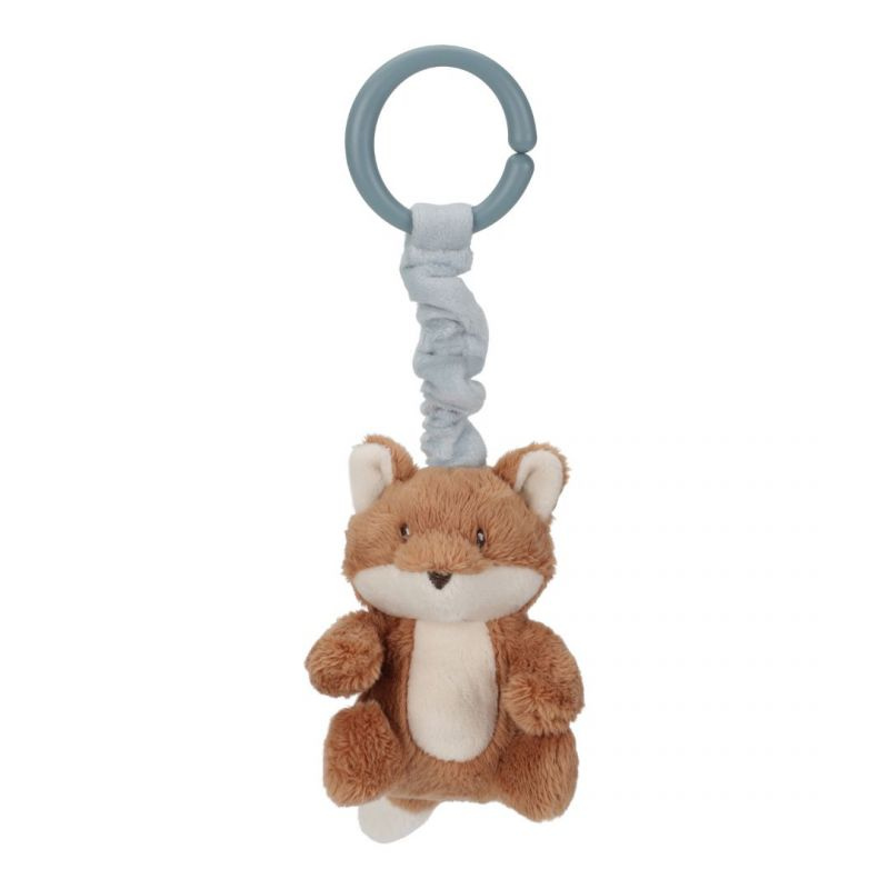 Little Dutch - Gioco tira e shake da passeggino - volpe blu - Forest Friend