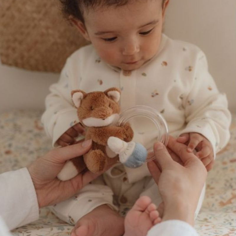 Little Dutch - Sonaglio con Anello - volpe blu - Forest Friend