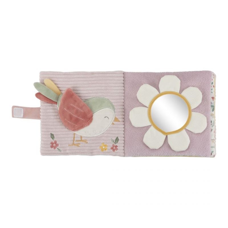Little Dutch - Libro in stoffa multi attività - rosa - Fairy Garden