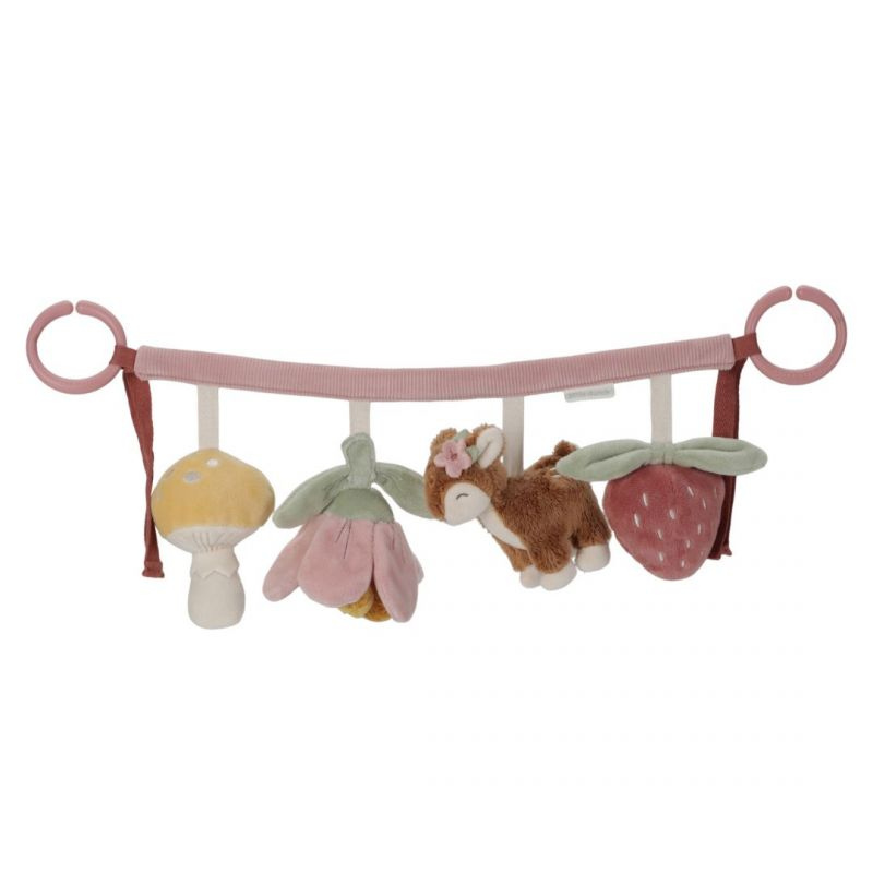 Little Dutch - Gioco multi attività da passeggino - rosa - Fairy Garden