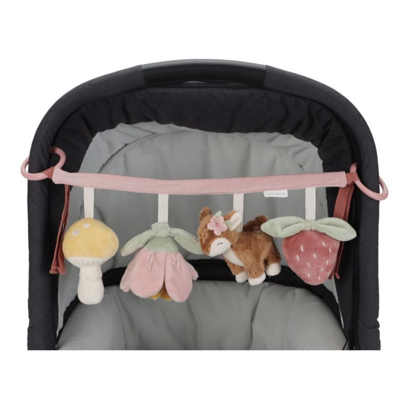 Little Dutch - Gioco multi attività da passeggino - rosa - Fairy Garden
