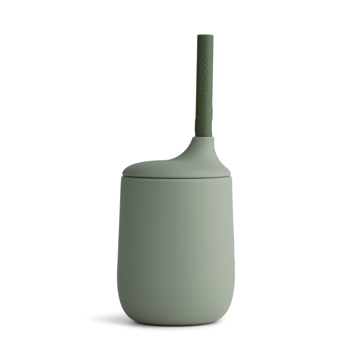 Liewood - Ellis - Sippy Cup - Bicchiere in Silicone con Cannuccia - Verde