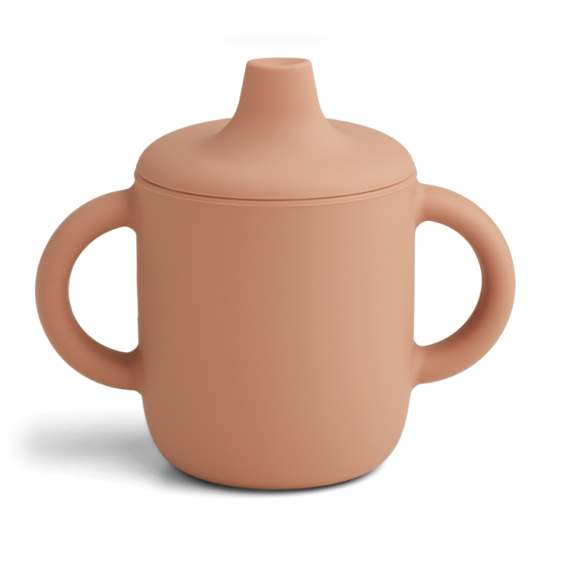 Liewood Neil Sippy Cup Rosa Antico | Bicchiere Silicone Beccuccio Bimbi