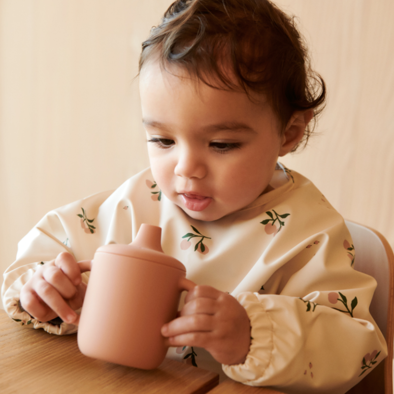 Liewood Neil Sippy Cup Rosa | Bicchiere Silicone Beccuccio Bimbi