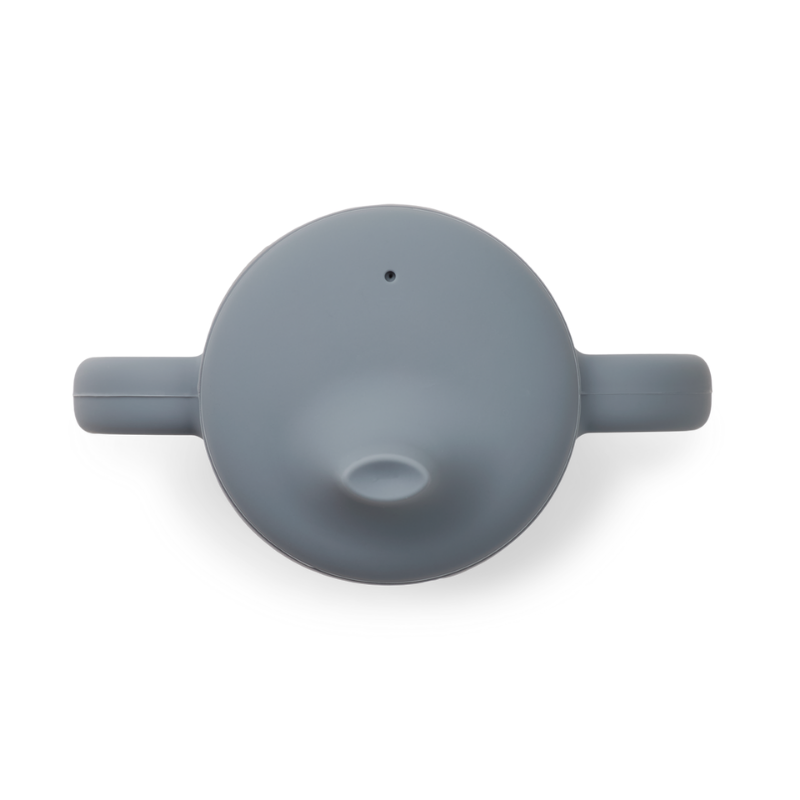Liewood Neil Sippy Cup Blu | Bicchiere Silicone Beccuccio Bimbi