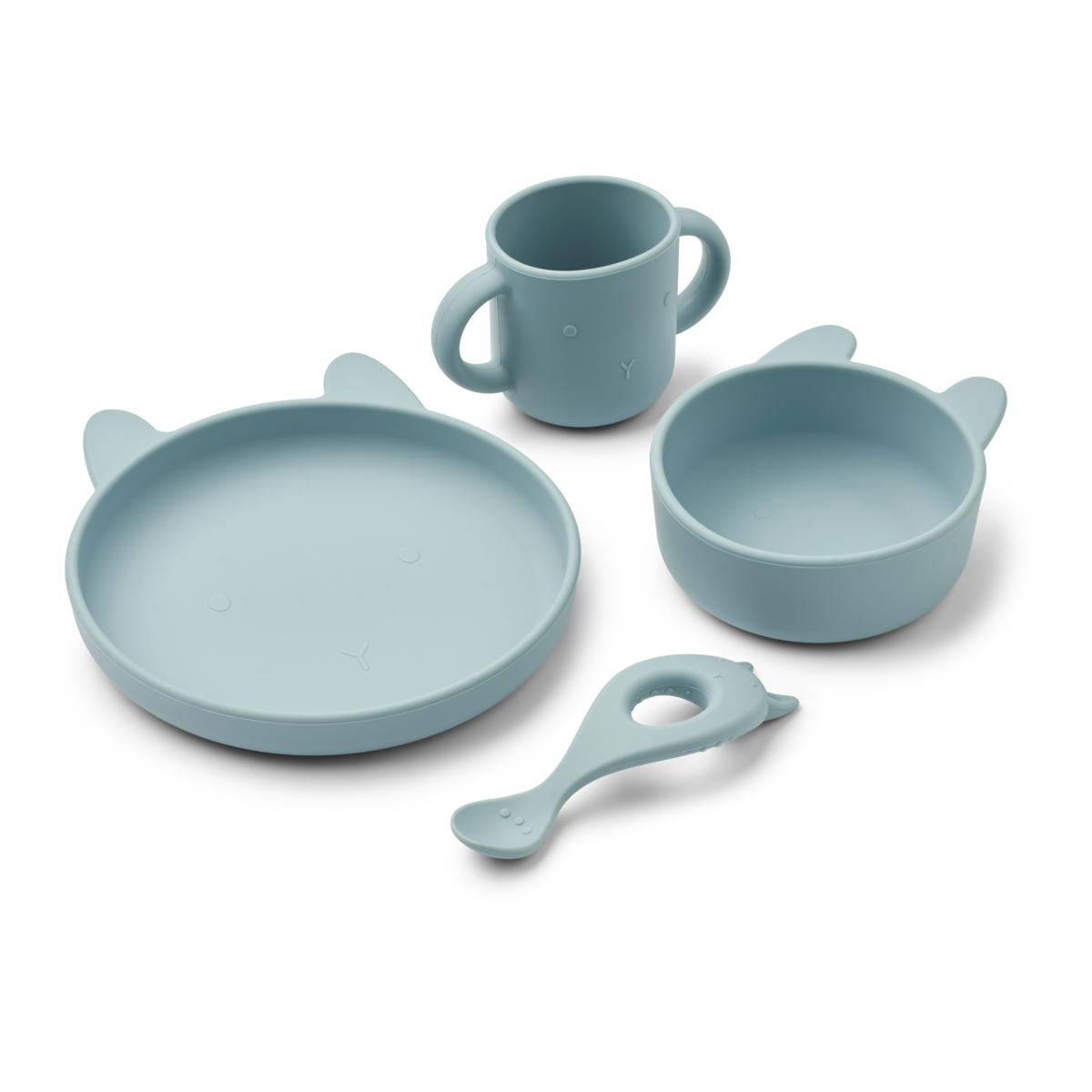 Liewood - Vivi - Set Pappa 4 Pezzi - Coniglio blu