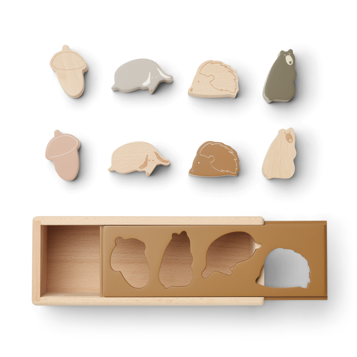 Liewood - Midas - Shape sorter - Forme a incastro - Animali