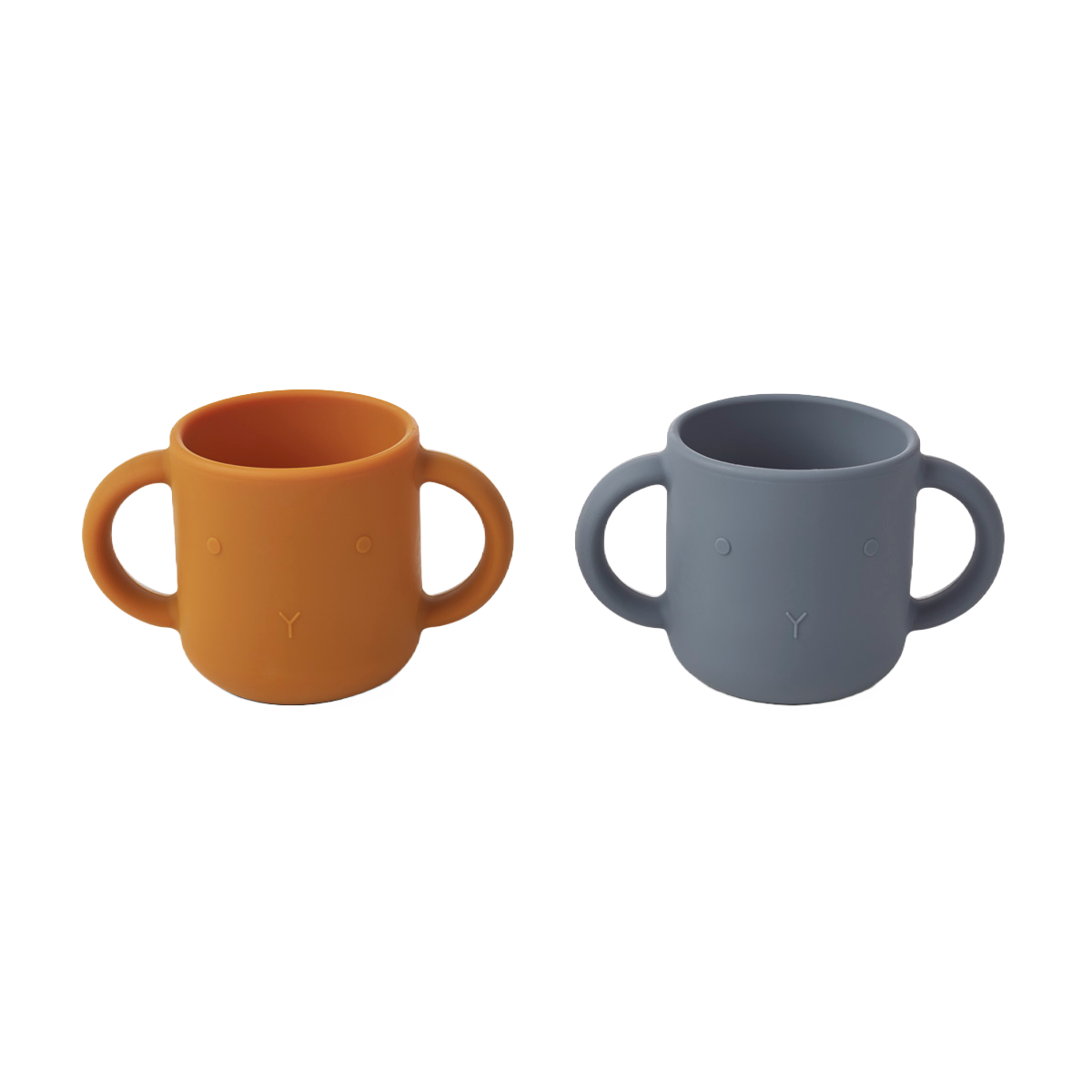 Liewood - Gene - 2-pack Tazza in Silicone - Coniglio blu