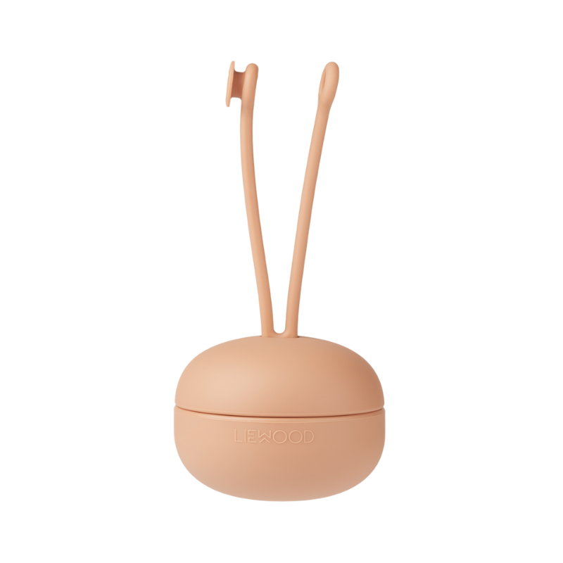 Liewood - Philip - Scatolina Portaciuccio in Silicone - Rosa antico