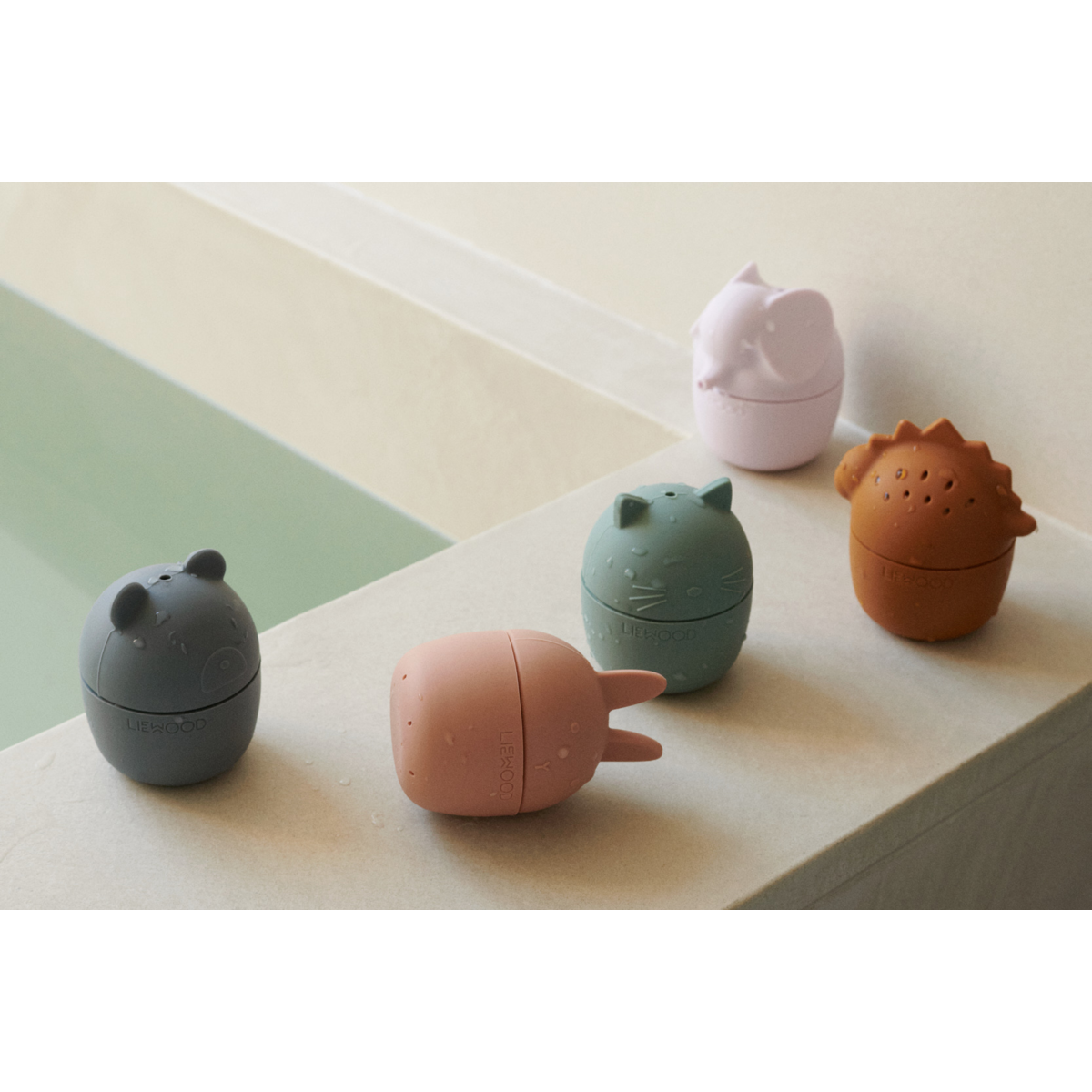 Liewood - Gaby - Set giochi per il bagnetto in silicone