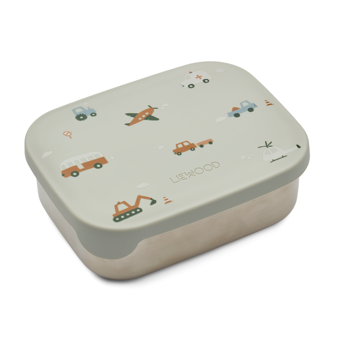 Liewood - Arthur - Lunchbox contenitore pappa e merenda - Veicoli