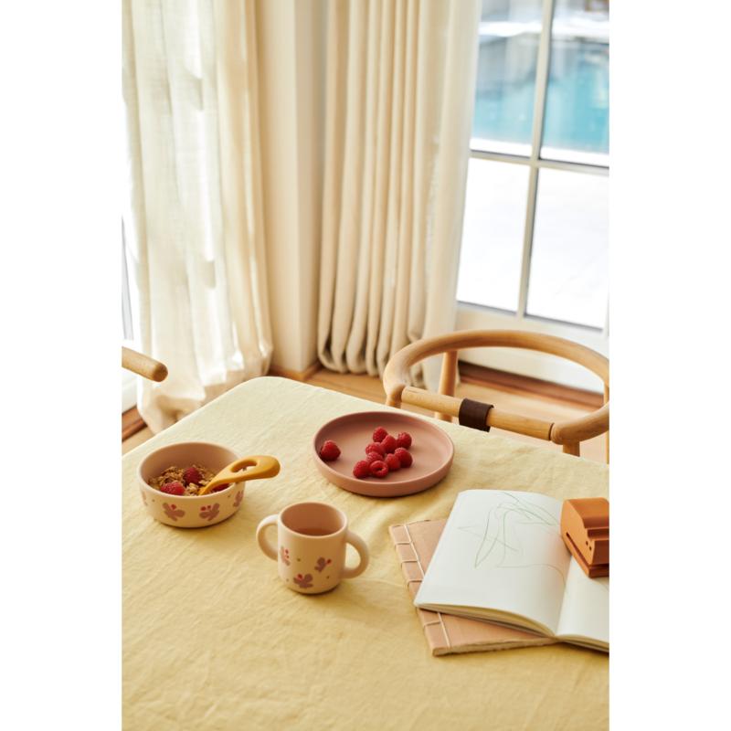 Liewood - Vivi - Set Pappa 4 Pezzi - Farfalline e Fiori di melo