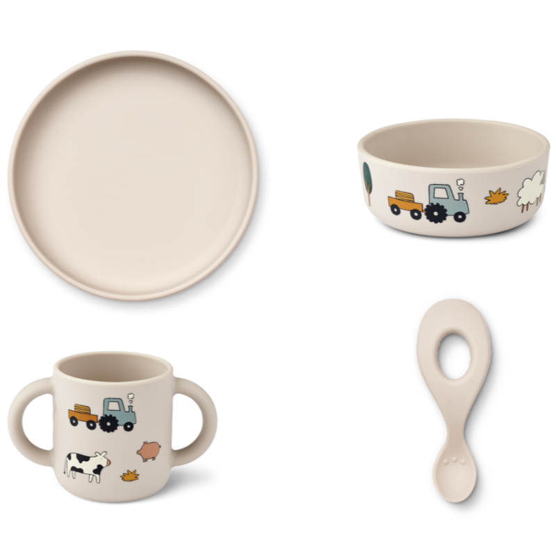 Liewood - Vivi - Set Pappa 4 Pezzi - Elefantino
