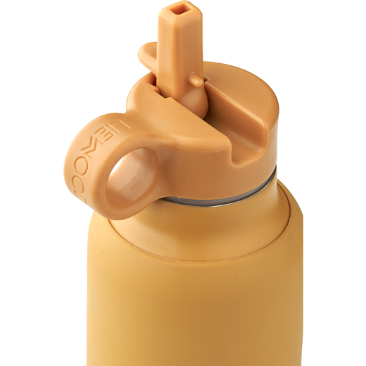 Liewood - Stork - Borraccia termica in acciaio e silicone 500ml - Giallo