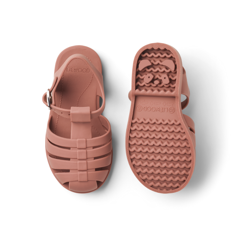 Liewood - Bre - Sandali a granchietto in Silicone - Rosa scuro