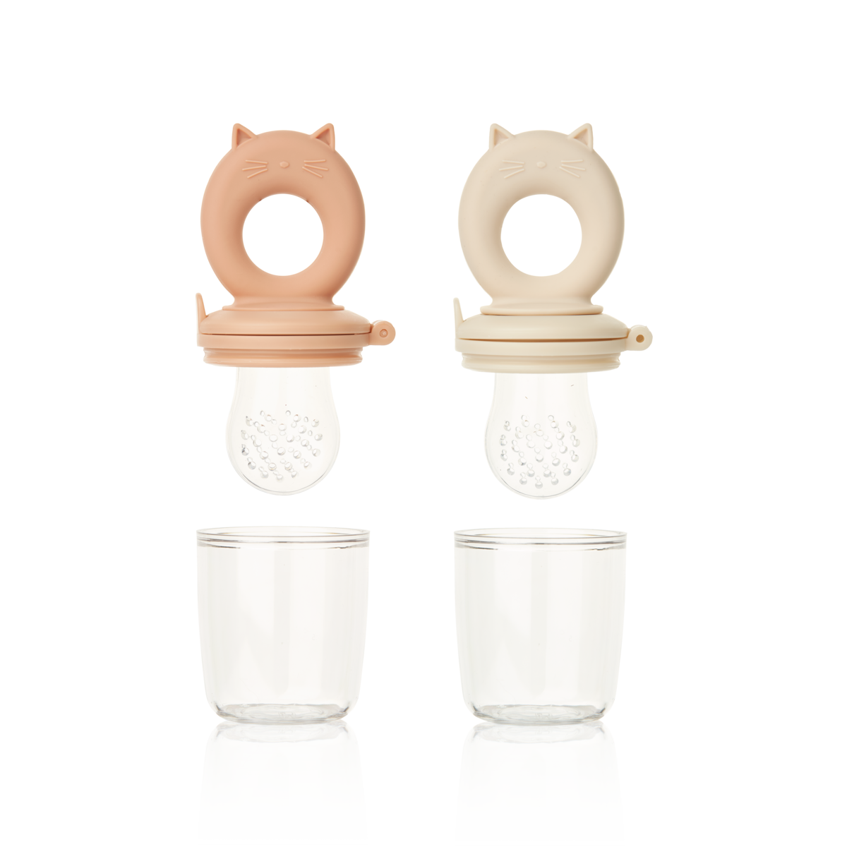 Liewood - Miranda - 2-pack Ciuccio dei sapori - Rosa Sabbia