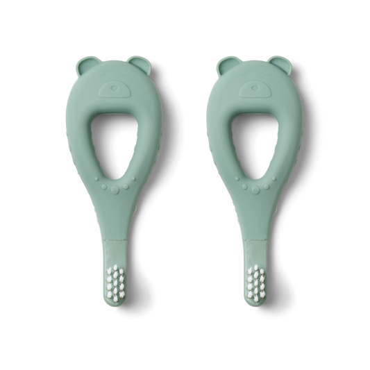 Liewood - Janelle - 2-pack Spazzolino primi dentini - Verde