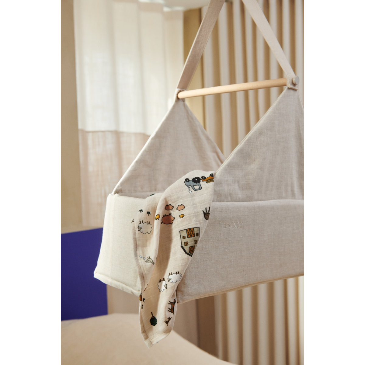 Liewood - Lewis - 2-pack Mussola 65x65 cm - 100% Cotone Organico - Fattoria