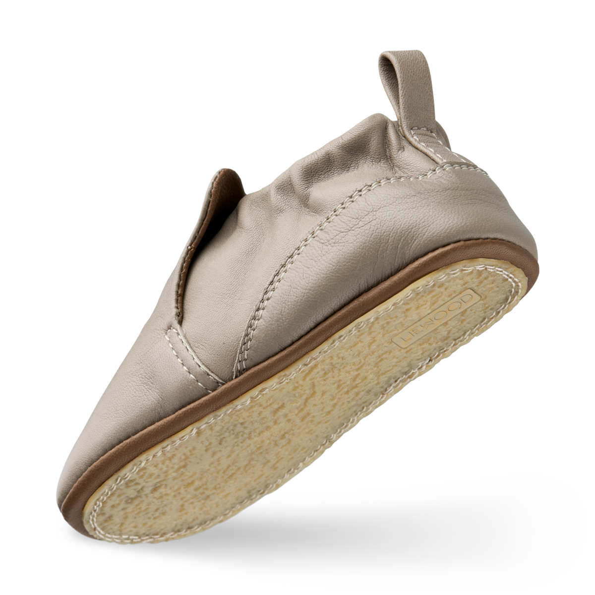 Liewood - Eliot - Pantofole in Pelle - Orso grigio