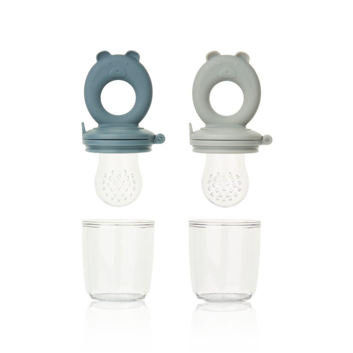 Liewood - Miranda - 2-pack Ciuccio dei sapori - Blu Grigio