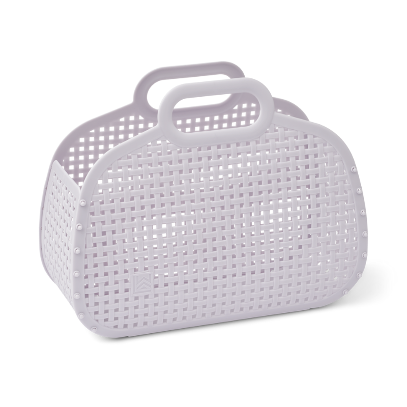 Liewood - Adeline - Borsa traforata da spiaggia a cestino - Lilla