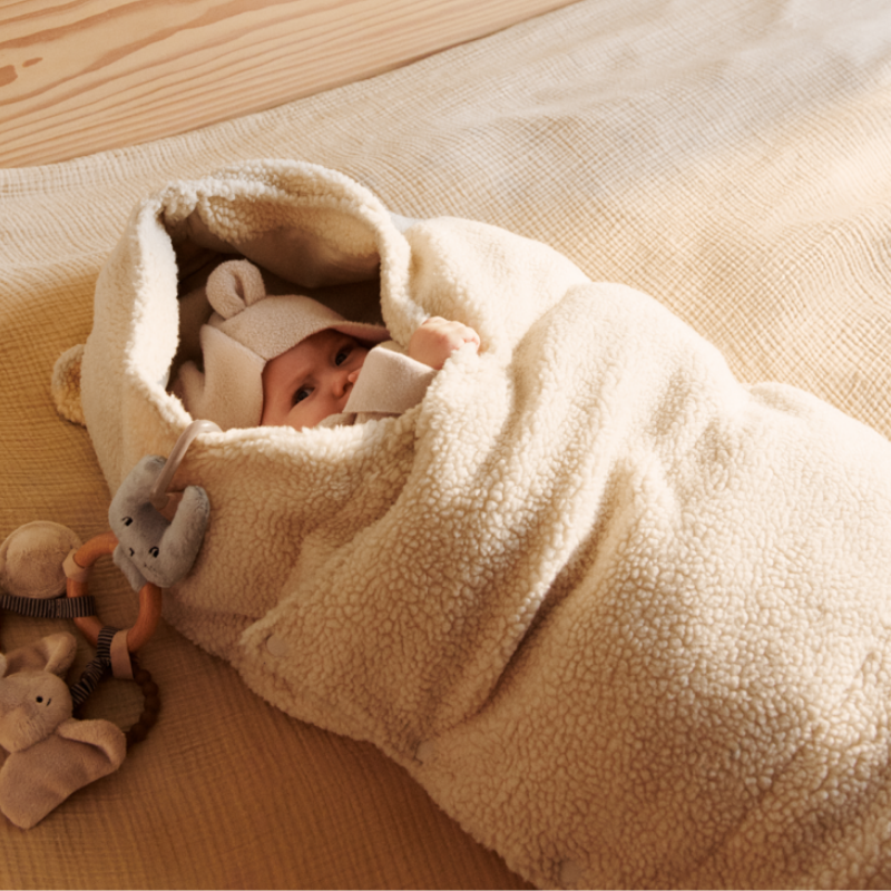 Liewood - Orion - Sacco invernale Footmuff - Sabbia