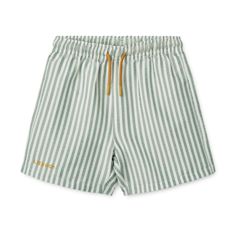 Liewood - Duke - Costume Shorts Crispy - Righe Menta