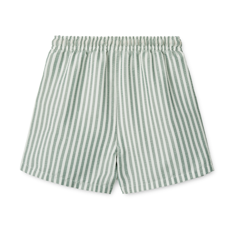 Liewood - Duke - Costume Shorts Crispy - Righe Menta