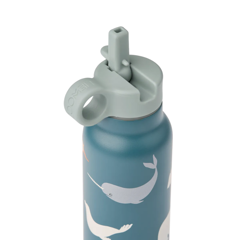 Liewood Falk Borraccia Termica Acciaio Mare Artico 350ml | Bambini