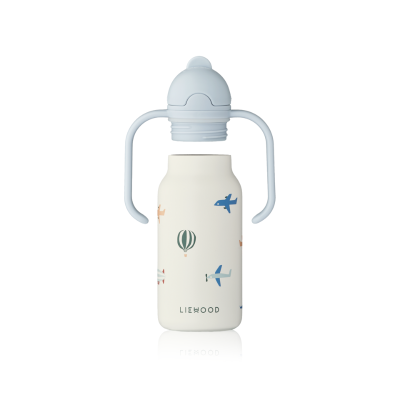 Liewood - Kimmie - Borraccia termica in acciaio con i manici 250ml - Aviatori