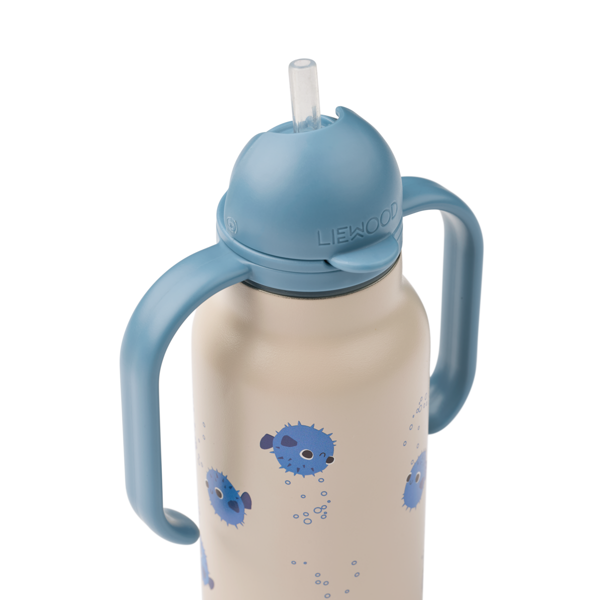 Liewood - Kimmie - Borraccia termica in acciaio con i manici 250ml - Pesce Palla