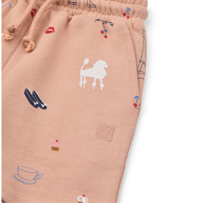 Liewood - Gram - Shorts in tuta di cotone organico - Parigi