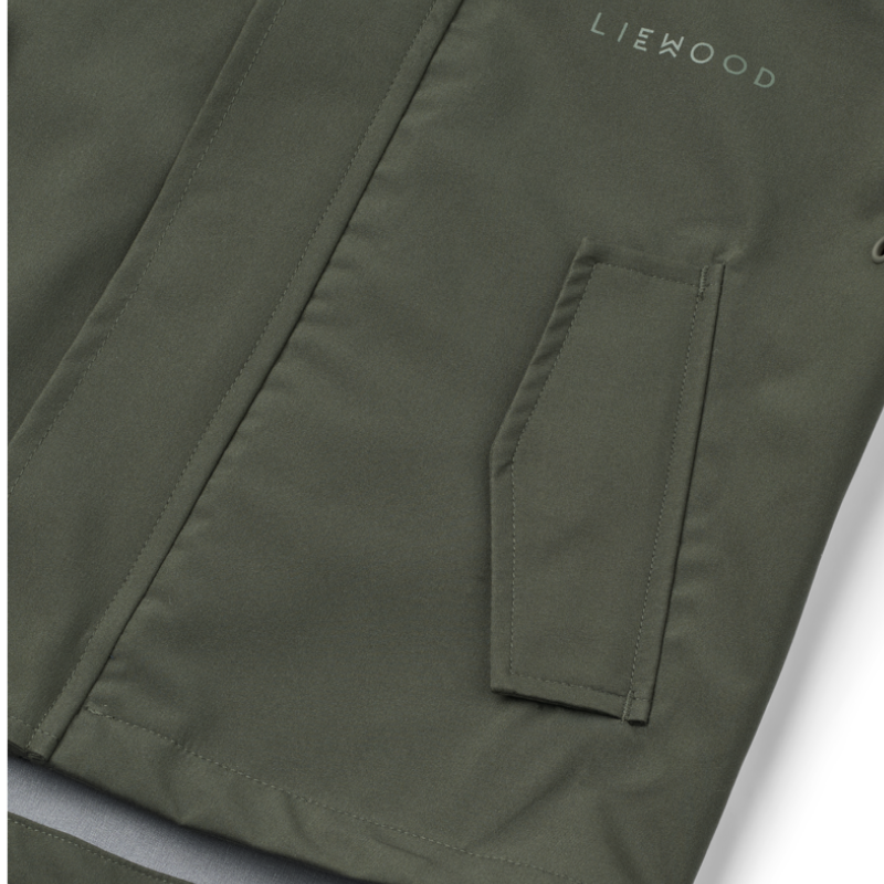 Liewood - Pedia - Completo Giacca e Pantaloni antipioggia - Bambini over 4Y - Verde