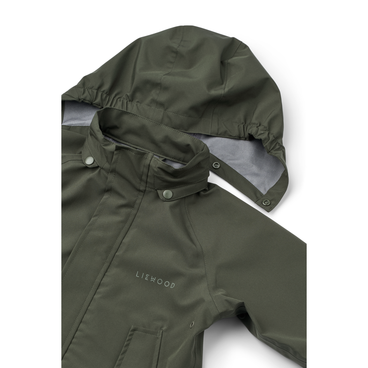 Liewood - Pedia - Completo Giacca e Pantaloni antipioggia - Bambini over 4Y - Verde
