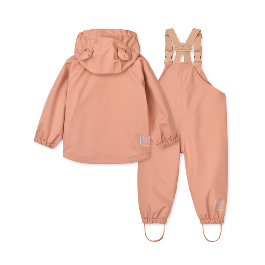 Liewood - Manu - Completo Giacca e Pantaloni antipioggia - Bambini under 4Y - Rosa